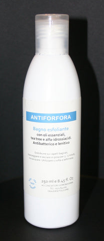 Shampoo exfoliating anti-dandruff